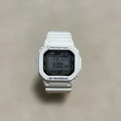 美品　CASIO g-shock TOUGH SOLAR 3180 ホワイト　白 Casio G-Shock White Tough Solar Multiband Atomic Timekeeping