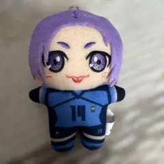 ブルーロック　御影玲王 原画展 ぬいぐるみキーホルダー