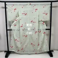 ☆夏用 ☆ 洗える 広衿 駒絽 花柄　訪問着 ☆夏用 ☆ 洗える 広衿 駒絽 花柄 訪問着 - メルカリ
