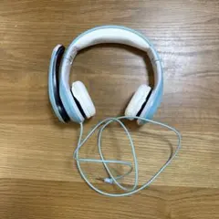 水色 星ロゴ 有線ヘッドフォンのサムネイル