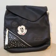 Disney ミッキー リュック ブラック デジグアル