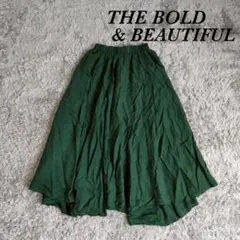 THE BOLD & BEAUTIFUL フレア ロングスカート ウエストゴムのサムネイル