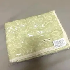 新品　6重ガーゼハーフケット三河木綿 約100×140cm きょうりゅう