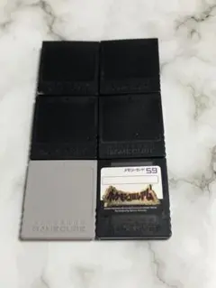 ゲームキューブ メモリーカード 6個セット