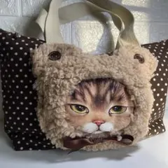 コヤンイサムチョン　ファスナー付きバック　水玉