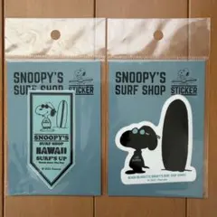 スヌーピーサーフショップ　ステッカーセット