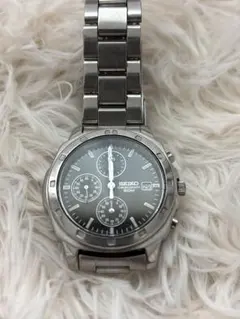 【良品】SEIKO クォーツ腕時計 クロノグラフ セイコー