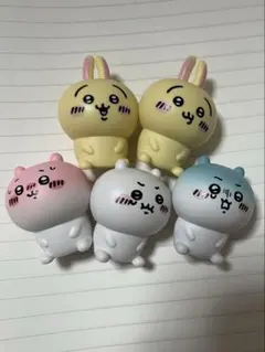 ちいかわ ミニフィギュア インテリア 5点セット セリア　キャンドゥ
