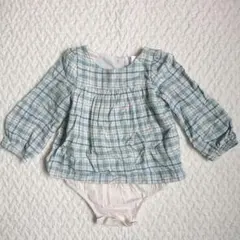ベビーギャップ チュニック 長袖 トップス カットソー ロンパース 80