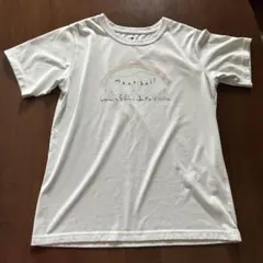 mont-bell モンベル Tシャツ 半袖 ロゴ くすみグリーン　Lサイズのサムネイル