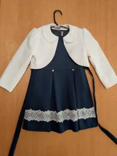 ネイビー フォーマルドレス　卒園式　入学式 120cm