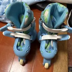 青いインラインスケート EU 23-28