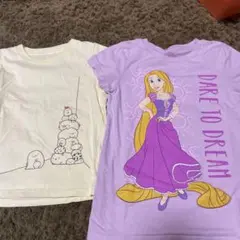 すみっコぐらし 塔の上のラプンツェル Tシャツ 2枚セット