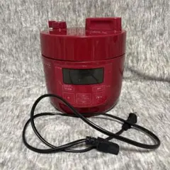 siroca 電気圧力鍋 SP-D131 レッド※新品未使用※ シロカ、デザイン一新＆圧力値がアップした電気圧力鍋「SP-D131