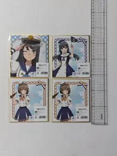 青春ブタ野郎 DMMスクラッチ ミニ色紙4枚セット