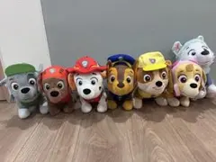 パウパトロール　ぬいぐるみ7体セット