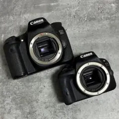 ⭐️外観美品⭐️Canon EOS 70D とEOS kiss X7 ボディ 2台 ⭐️外観美品⭐️Canon EOS 70D とEOS kiss X7 ボディ 2台 - メルカリ
