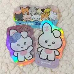zeroni ステッカー ユニニ ユジン ZEROBASEONE