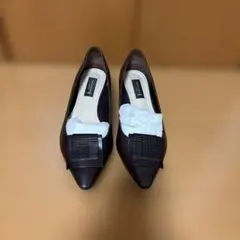 【美品】MACKINTOSH LONDON パンプス 24.5日本製 ブラウンのサムネイル