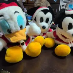 レトロ　ミッキー ミニー ドナルド ぬいぐるみ セット