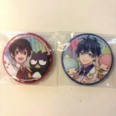 からぴち ゆあんくん バッドばつ丸 缶バッジ 2点 まとめ売り サンリオ