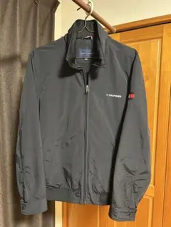 TOMMY HILFIGER トミーヒルフィガー ナイロンジャケットブラックXL