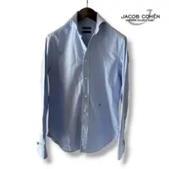 JACOB COHEN/オックスフォード/サックスコットンシャツのサムネイル