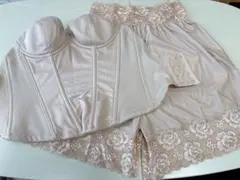 【bloom luxe】ブライダルインナー　ビスチェC65＆フレアパンツ