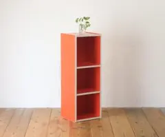 収納棚 オレンジ インテリア 昭和レトロ 当時物 レトロポップ - メルカリ