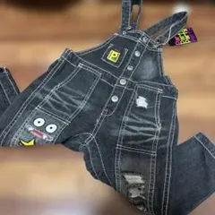 ベビー　サロペット　デニムオーバーオール　90