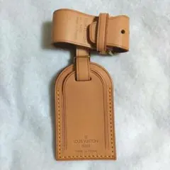 ルイヴィトン ネームタグ ポワニエ セット ヌメ革 バッグチャーム フランス製