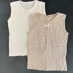 タンクトップ肌着 2枚組み