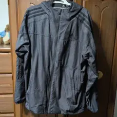 アディダス パーカー ブルゾン ダークグレー