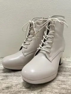 byあしながおじさん 厚底レースアップブーツ | 8700153