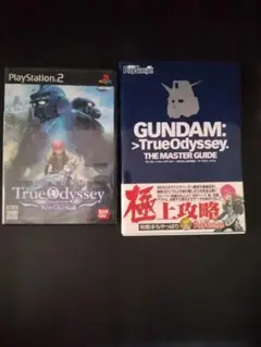 PS2 ガンダム トゥルーオデッセイ　攻略本付き