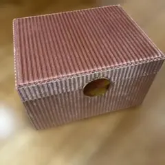Francfranc ストライプベロア ジュエリーボックス Lのサムネイル