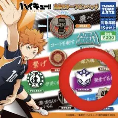 ハイキュー!!TO THE TOP 高校モチーフピンバッチ 白鳥沢学園高校 2個