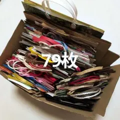 【12/16日限定価格】　紙袋 大・中・小サイズ ショップ袋 79枚まとめ売り