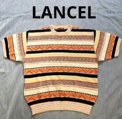 LANCEL Paris VINTAGE メンズ　サマーセーターのサムネイル