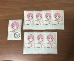 夕陽リリ ランダムチェキ風カード 8枚セット まとめ売り ジュンブラ2023