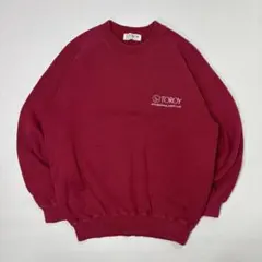 TOROY トロイ　ラグランスウェット　刺繍ロゴ　リブ　アメカジ　ヴィンテージのサムネイル