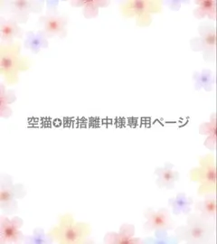 空猫✪断捨離中☻プロフ必読・無言取引NG様 リクエスト 2点 まとめ商品