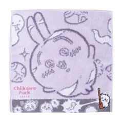 新品★ちいかわパーク ミニハンカチタオル 拾魔 タオル うさぎ ちいかわハチワレ