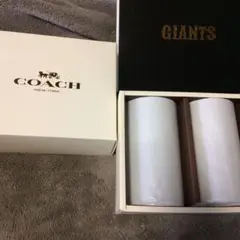 【未使用】ジャイアンツデザイン　COACHペアグラス