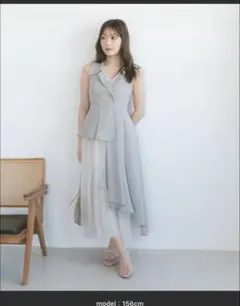 Louere ベストドッキングマーメイドワンピース - メルカリ