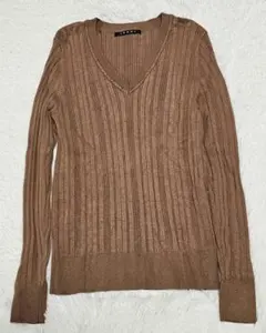 美品♡INGNI♡Vネック リブニット