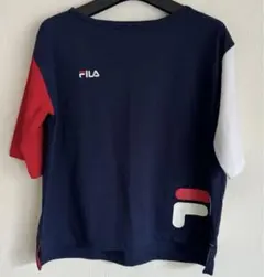 FILA 半袖カットソー ネイビー クレイジーパターンのサムネイル
