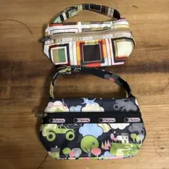 LeSportsac カラフルポーチ 2点セット