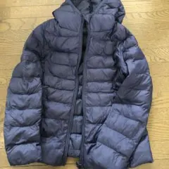 UNIQLO ダウンコート　中綿コート 120サイズネイビー