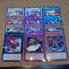 遊戯王　Xセイバーデッキパーツ　パラレル12枚セット